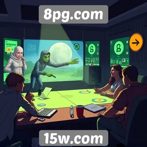 Interatividade e comunidade no 8pg.com