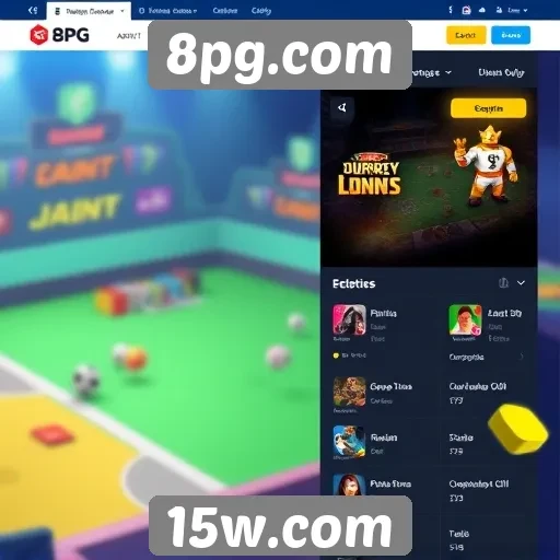 Plataforma 8pg.com destaca-se pela interface amigável